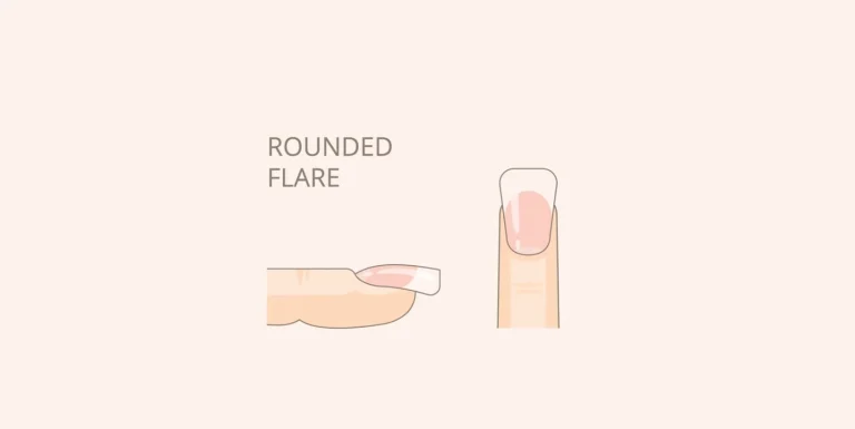 Dar a las uñas forma Rounded Flare