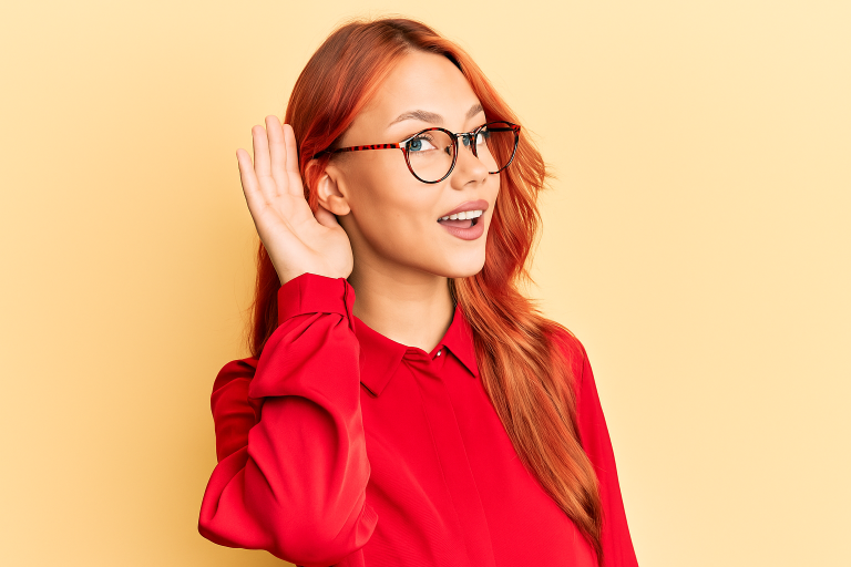 Mujer escuchando atentamente consejos sobre errores que frenan un negocio de uñas.