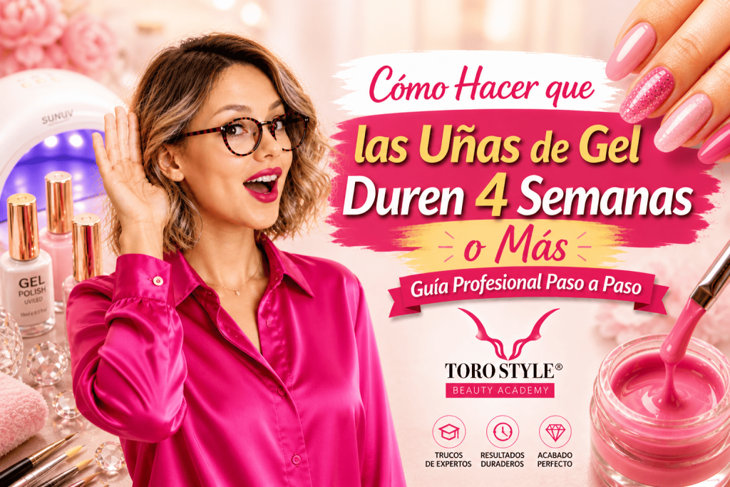 Cómo hacer que las uñas de gel duren 4 semanas o más con guía profesional paso a paso